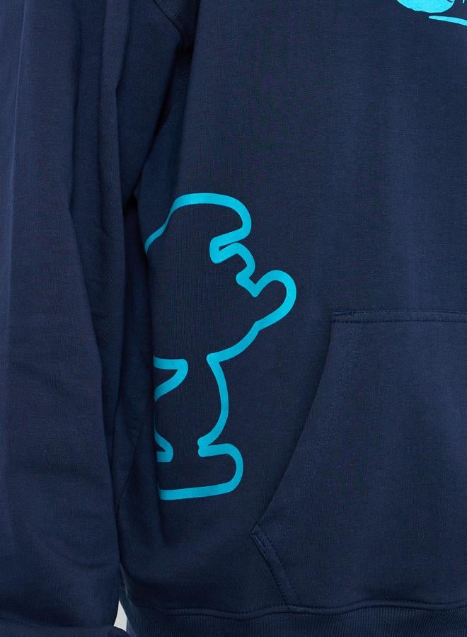 ستايلي هودي مطبع بطبعة جرافيك - Image 4